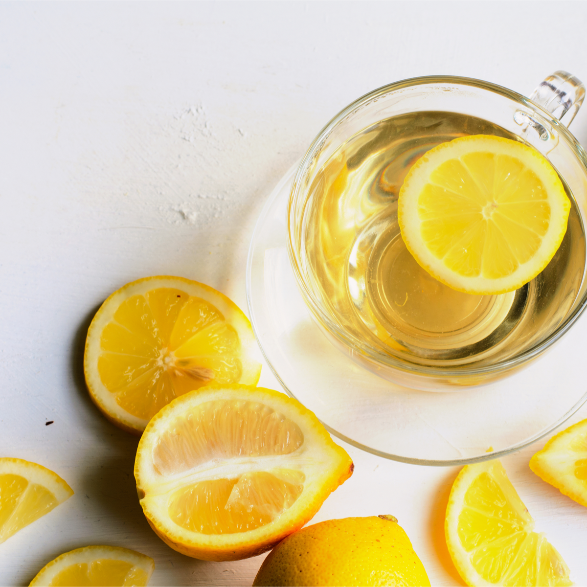 Lemon water clearance for skin