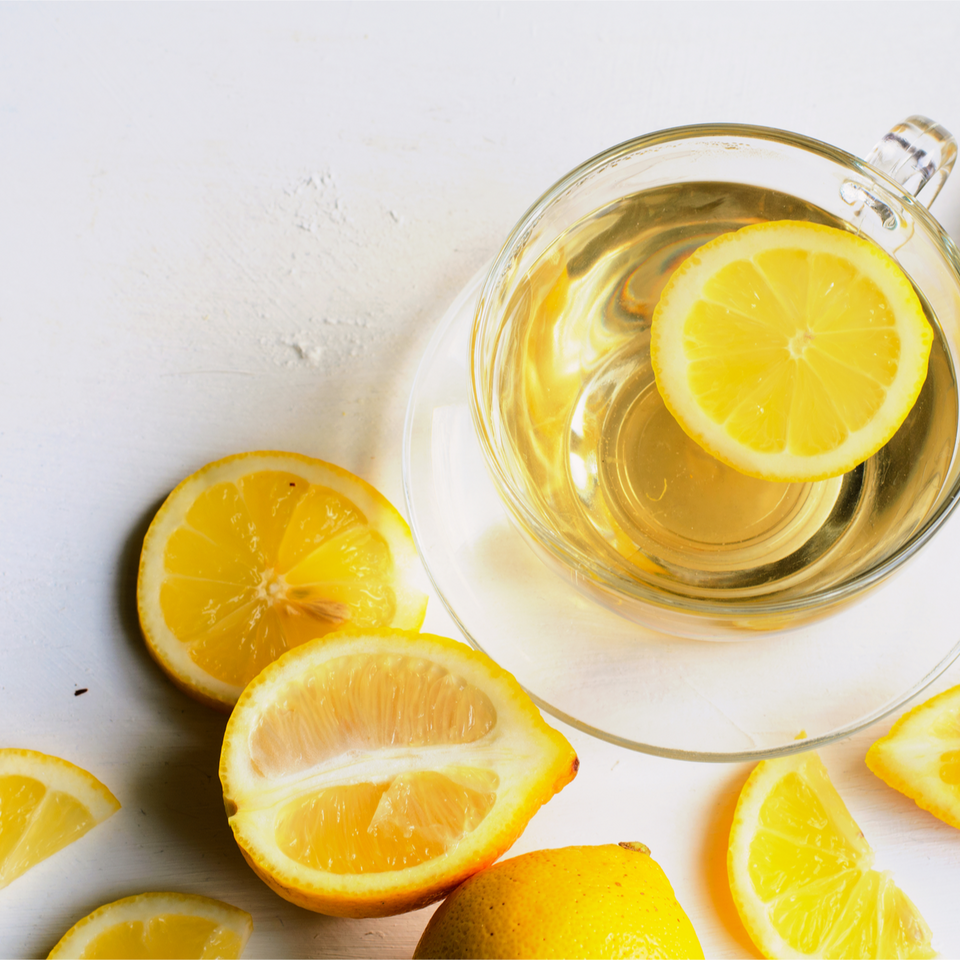 Generate clear skin with Hot water and lemon
